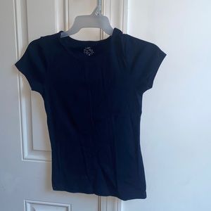 J Crew Medium Navy Tee